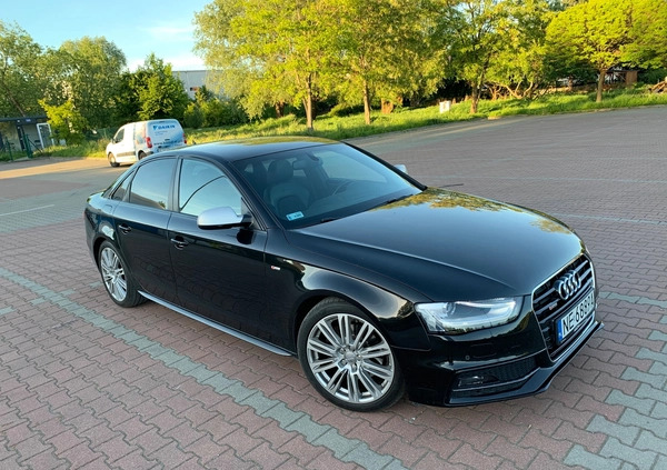 Audi A4 cena 55900 przebieg: 219846, rok produkcji 2012 z Elbląg małe 254